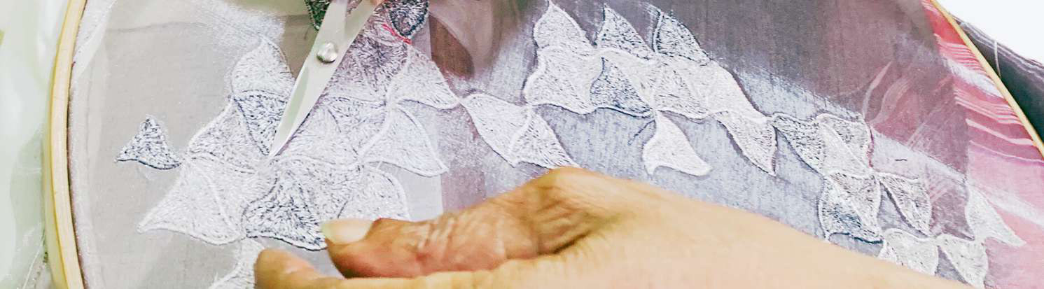 Embroidery craftsmanship