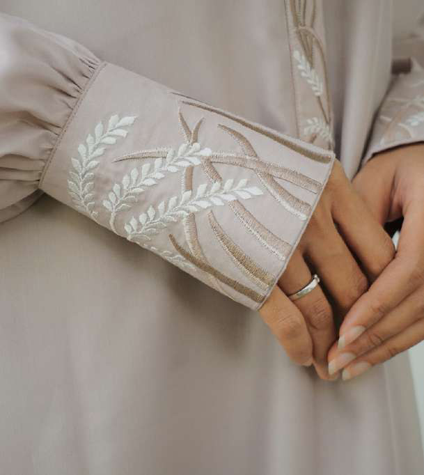 Embroidery and textile detail
